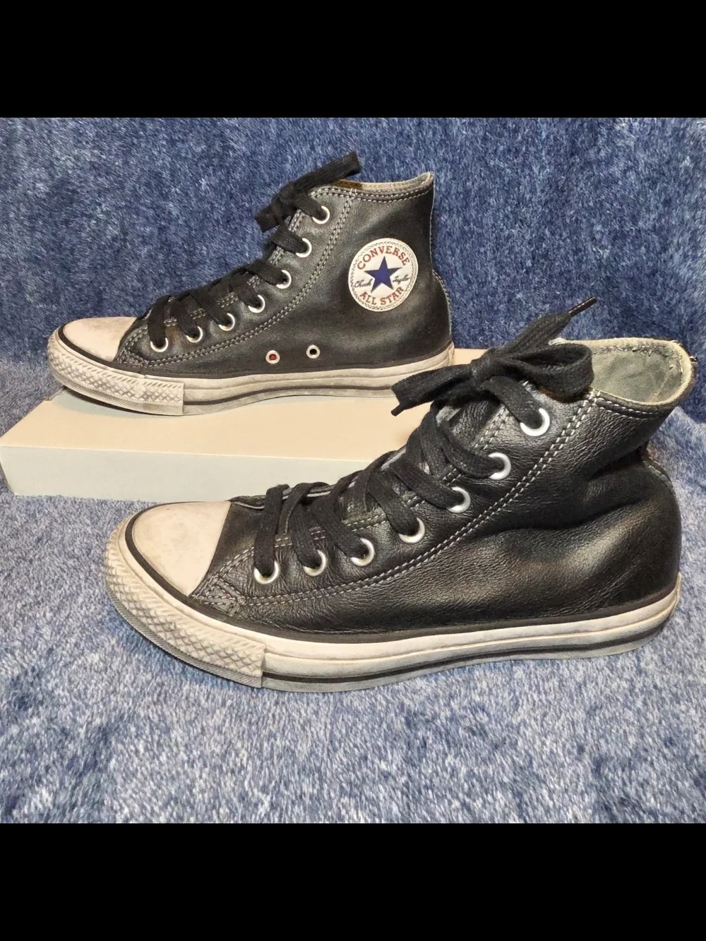 Converse Chuck Taylor All Star Leather Ltd Smoked Sneakers - Picture 2 of 7